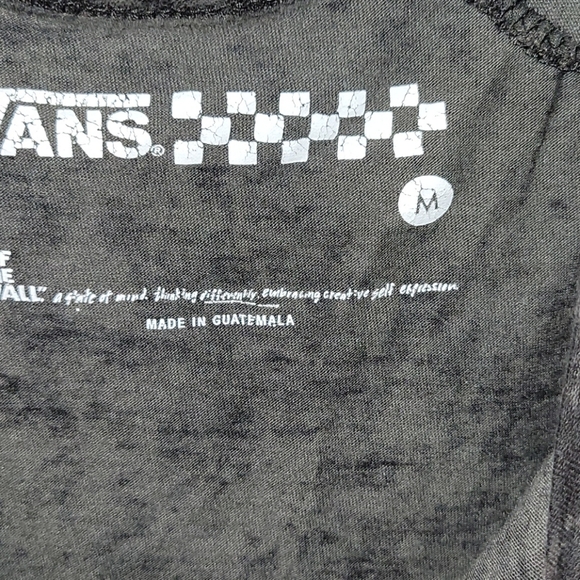 Vans 1/2 sleeve black top - Picture 2 of 5